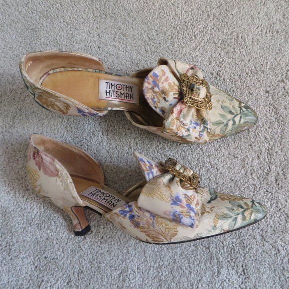 Timothy Hitsman Shoes Vintage Timothy Hitsman Womens Yellow Kitten